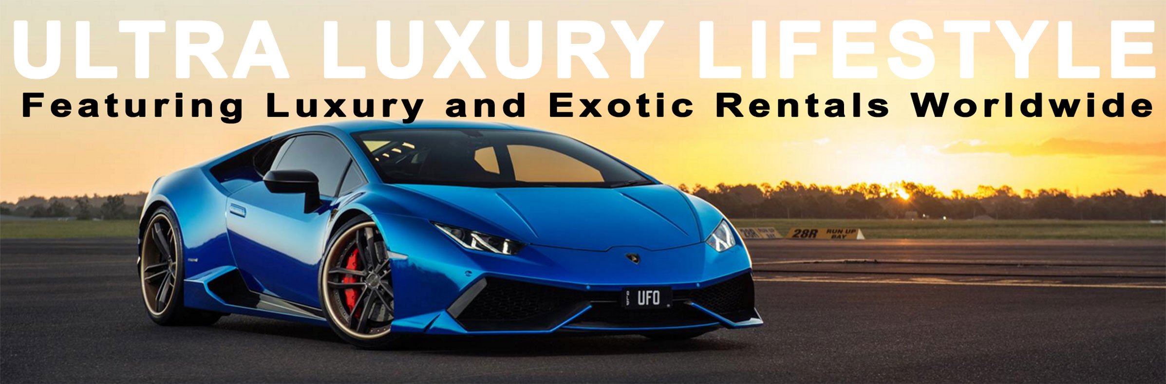 Featuring Exotic and Luxury Rentals from Coast to Coast
